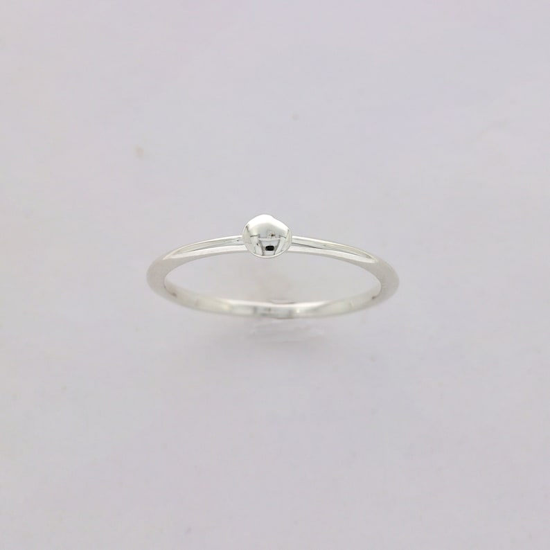 Lentil Ring Early Miscarriage Baby loss Pregnancy loss Memorial Ring Remembrance Ring image 5