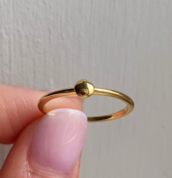 Lentil Ring Early Miscarriage Baby loss Pregnancy loss Memorial Ring Remembrance Ring