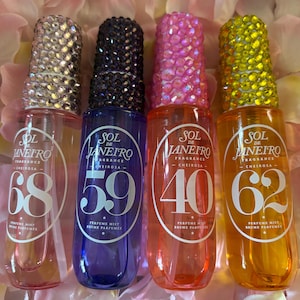 Perfume corporal brilhante com strass, presentes para aniversários, noivas, mães, amigos, adolescentes, formandos, casamentos e lembrancinhas.