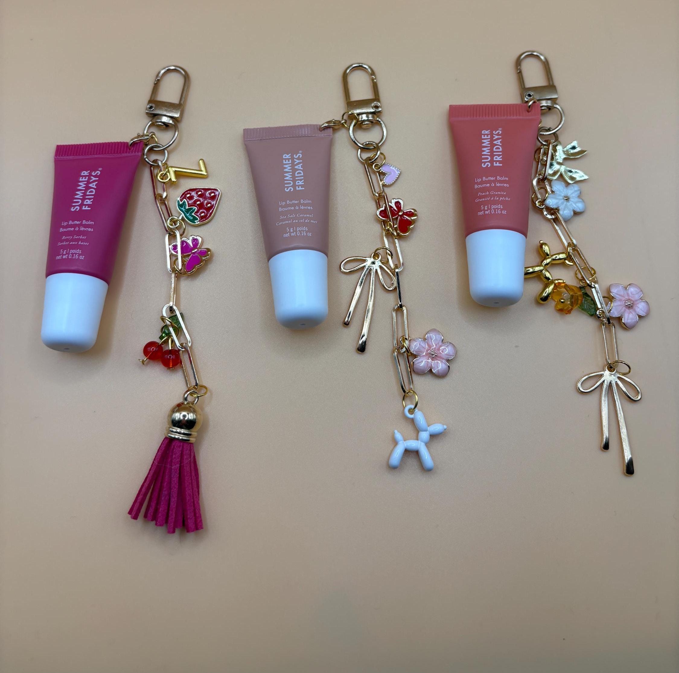 Personalized Pick Your Charms Keychain Bag Charms With Summer