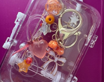 DIY Lip Balm Keychain Kit: Charm & Bead Party Activity