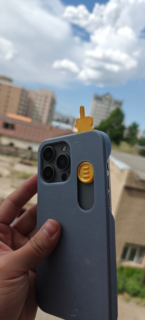 Middle Finger Phone Case 3D Printed Case Emoji Phone Case