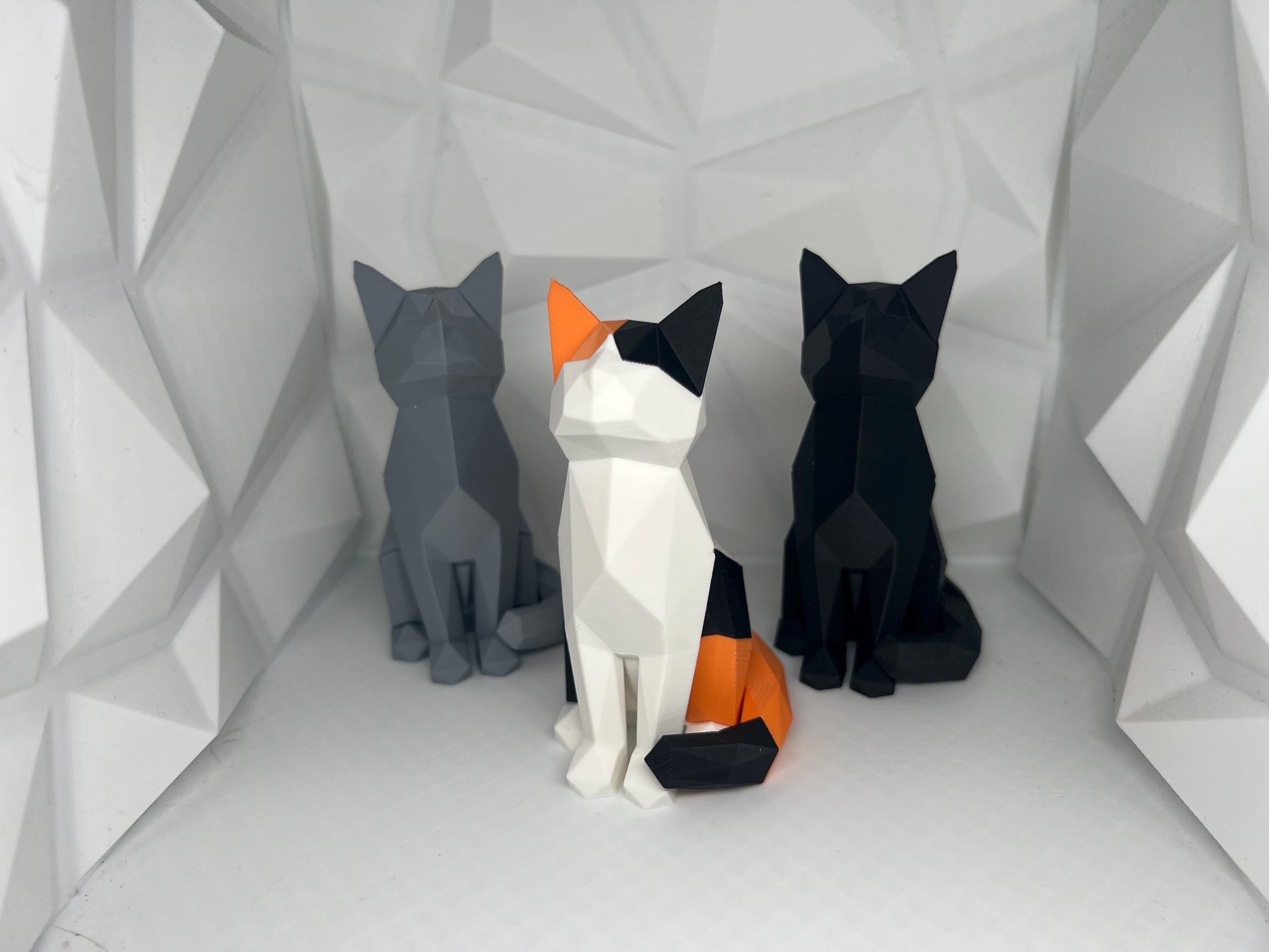 Cat Puzzle | Magnetic Puzzle | Lowpoly Puzzle | 3D Puzzle