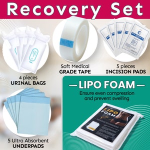 BBL Supplies After Surgery Kit BBL Recovery Post Surgery Package 32 Piece Set Everything You Need for your Mommy Makeover image 4