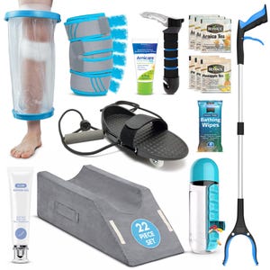Knie-Chirurgie-Recovery-Kit: Post-Op Grundlegende Hilfen und Komfort