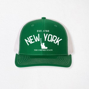 New York the Empire State Cap, New York Gift, NYC Baseball Cap, City Trucker Cap, New York City Trucker Hat, Adventurer Cap, Explorer Gift