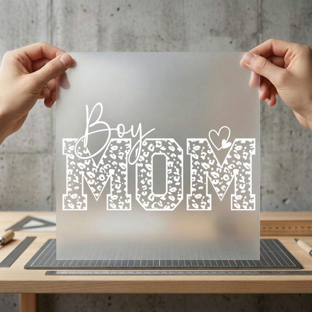 Boy Mom Leopard Print DTF Transfer, Ready to Press Apparel DIY - Etsy