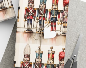 Nutcracker Gift Wrap: Festive Holiday Present Paper