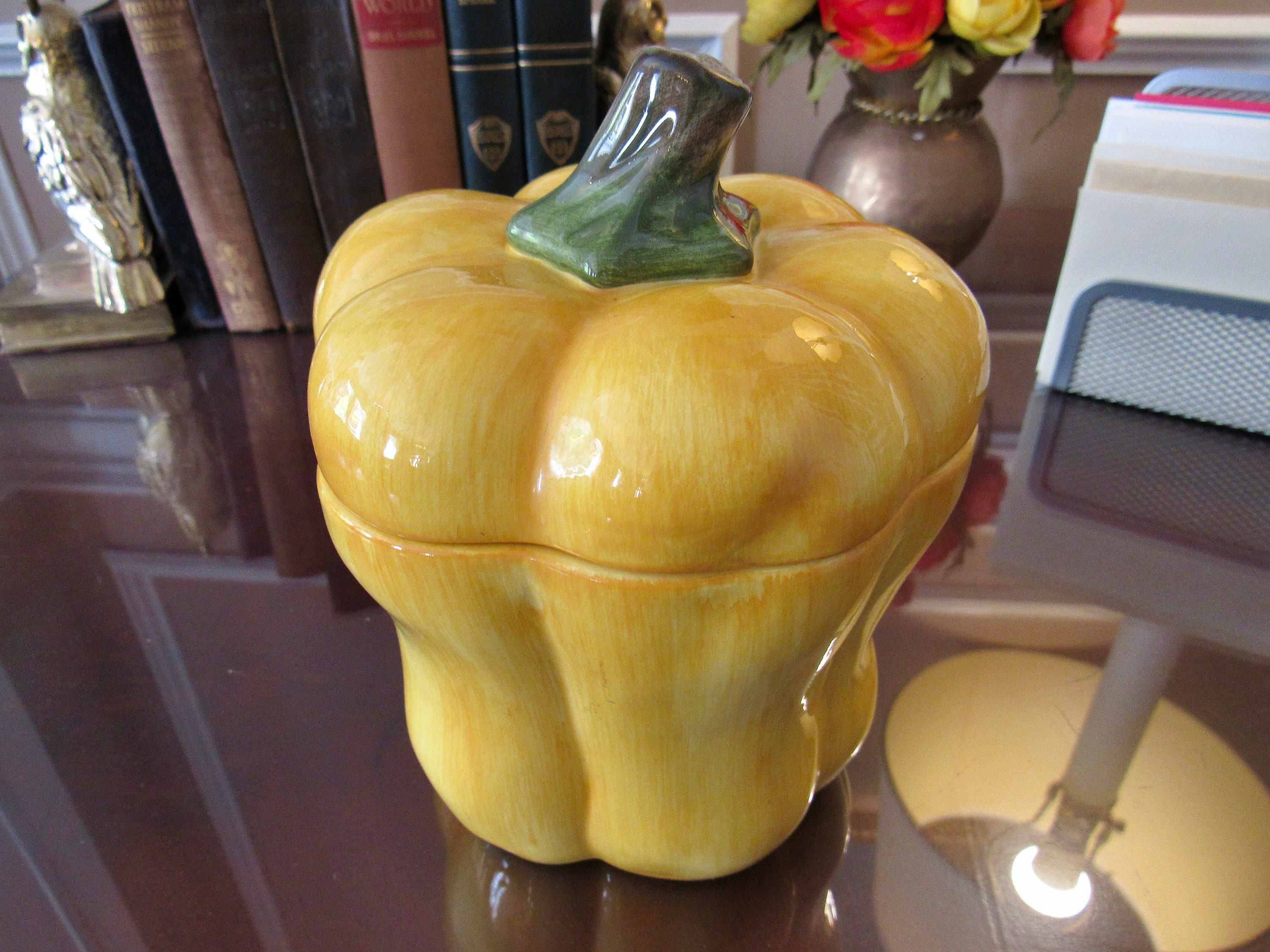 Yellow Bell Pepper Jar, Yellow Pepper Jar, Yellow Bell Pepper Cookie