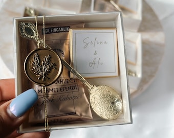 Personalized Turkish coffee and sweets gifts, Söz gift, engagement, wedding gifts, Söz Nişan Hediyelikleri