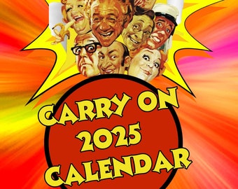 2025 Carry On A3 Size Wall Calendar - Planner