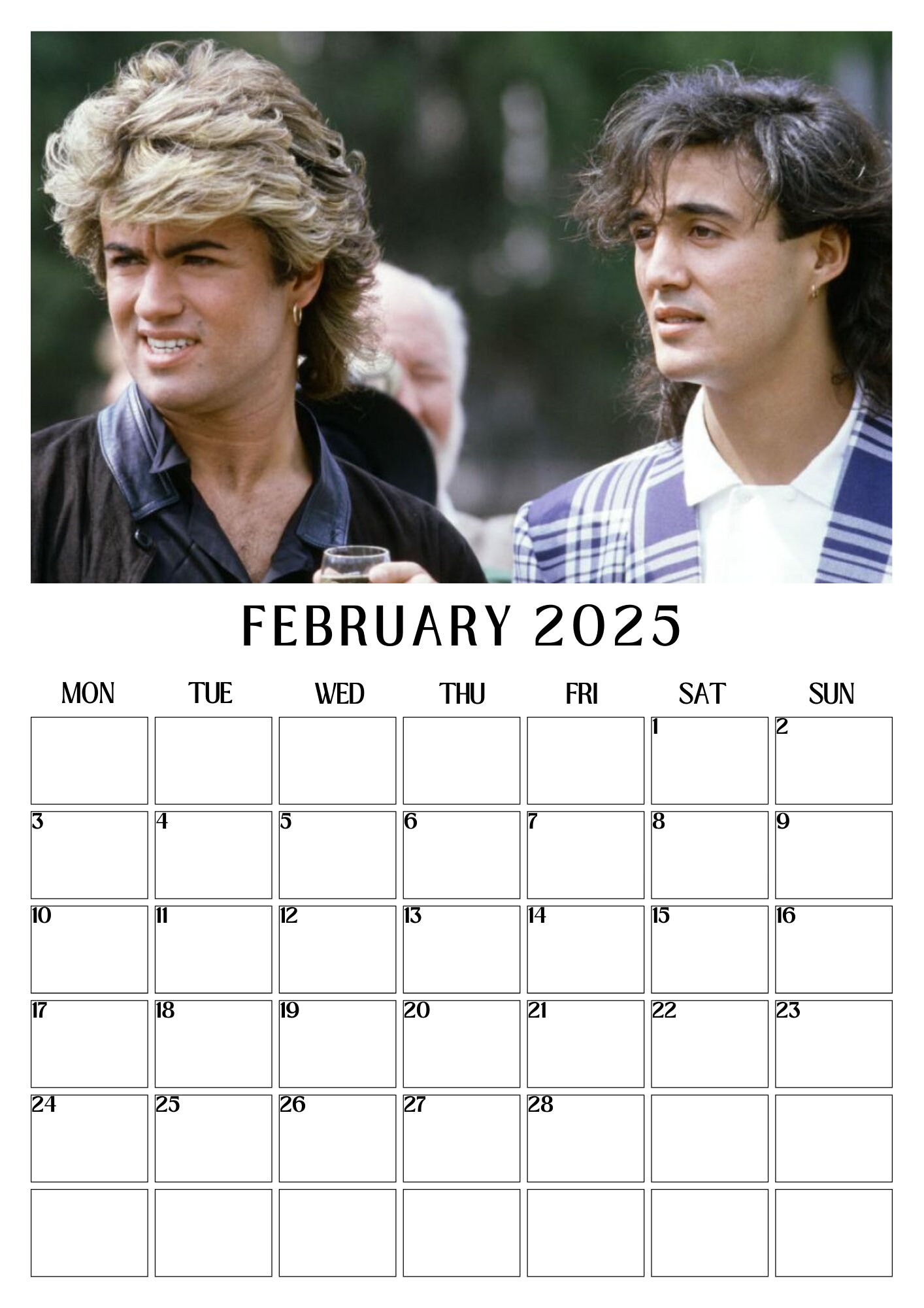 2025 Wham A4 Size Calendar Planner Etsy