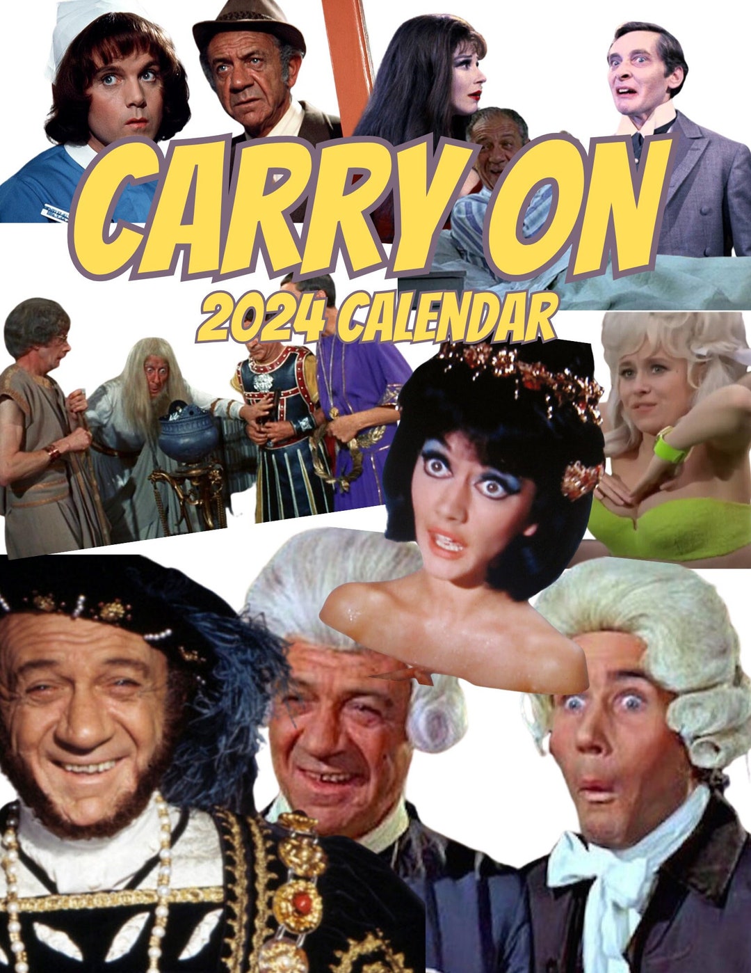 Carry on 2024 Calendar digital Download Etsy