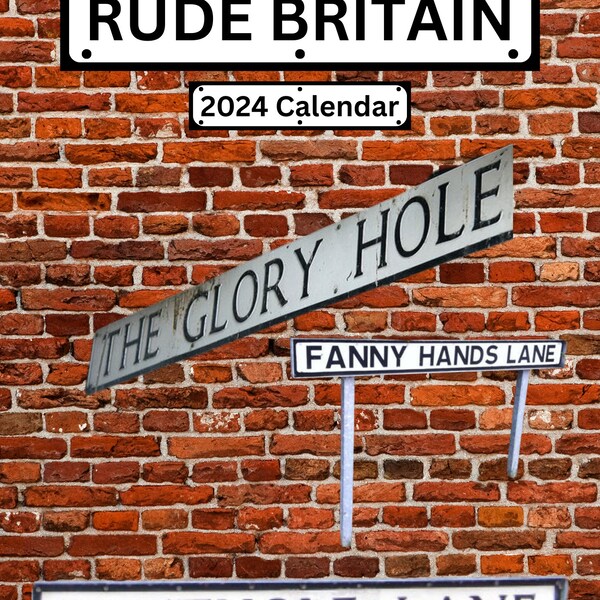 Rude Calendar Etsy