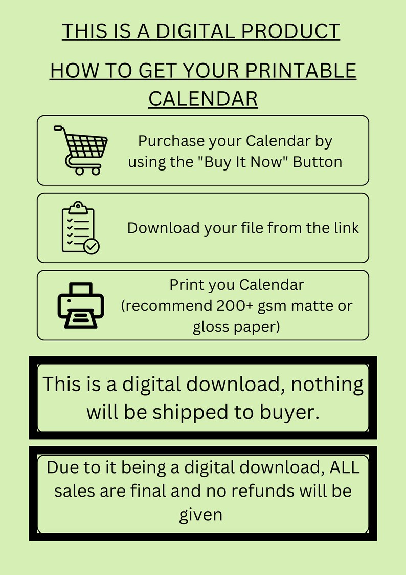 80s 2024 Calendar digital Download Etsy