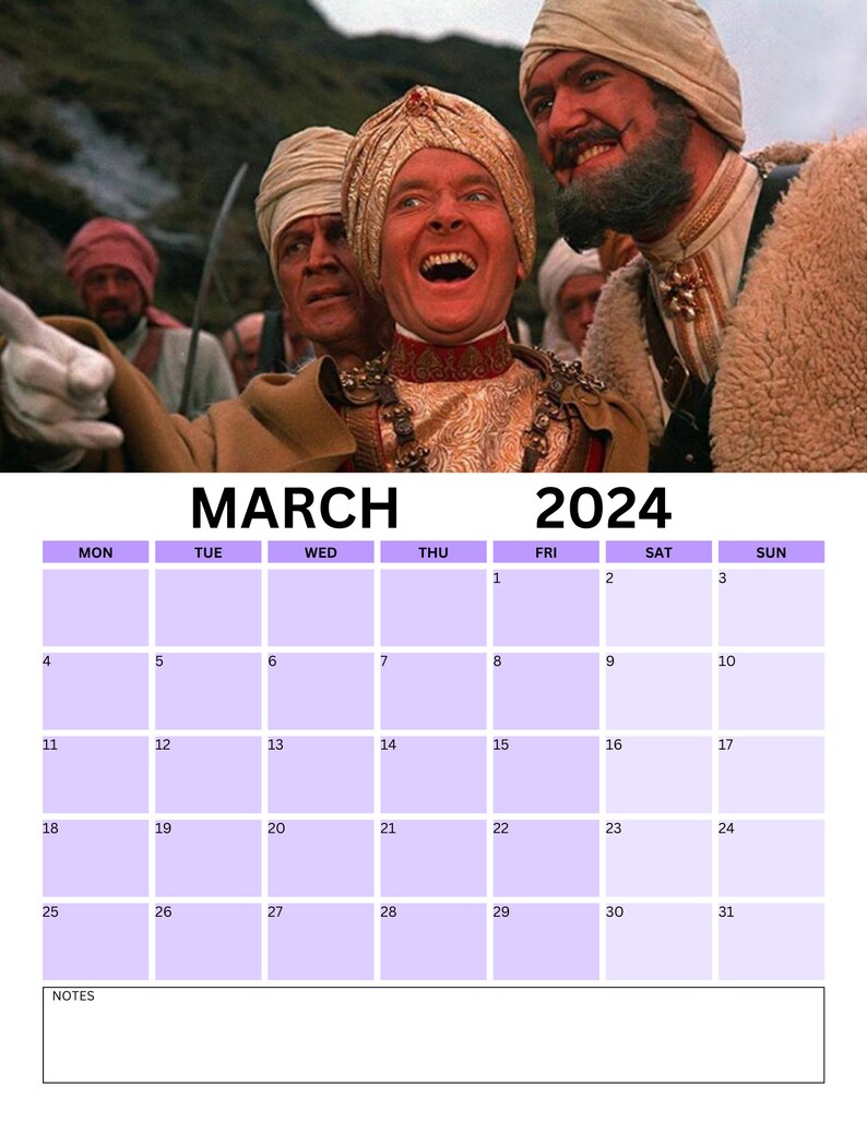 Carry on 2024 Calendar V2 digital Download Etsy Australia