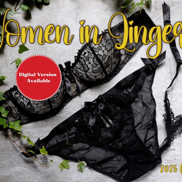 Lingerie Calendar - Etsy
