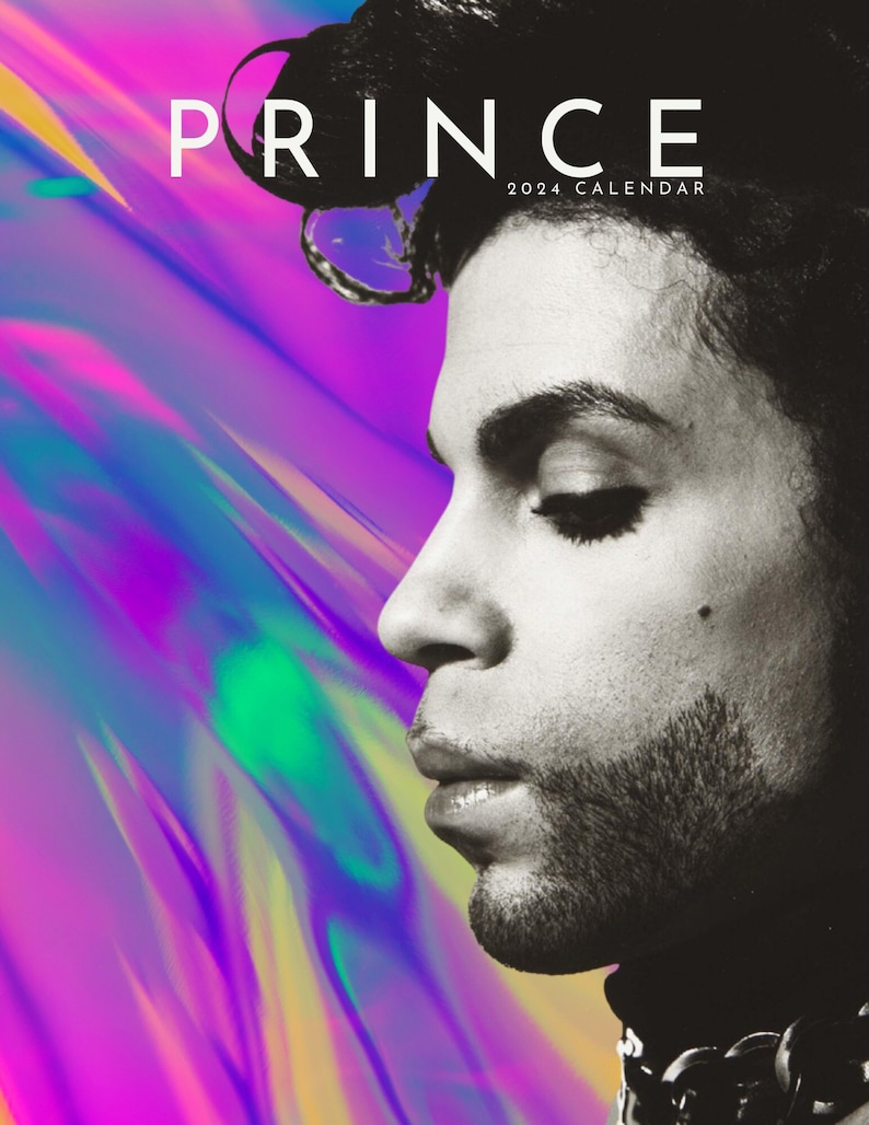 Prince 2025 Calendar Etsy