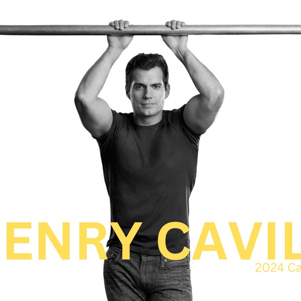 Henry Cavill 2024 Calendar Etsy Henry Cavill 2024 Calendar Etsy