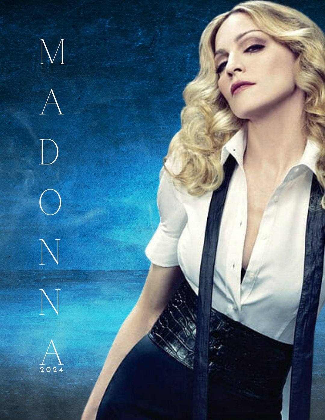 Madonna 2024 Calendar digital Download Etsy