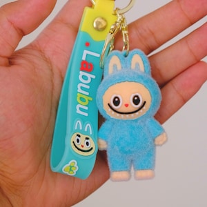 Original Labubu, Labubu Mini, Custom Labubu Keychain, Porte Clè Labubu, Keychain Labubu, Clay Charm, Polymer Keychain, Labubu Charm, Labubu