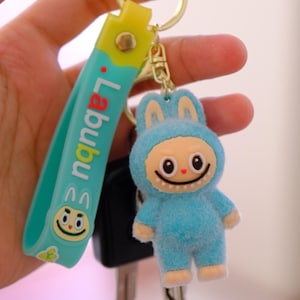 Original Labubu, Labubu Mini, Custom Labubu Keychain, Porte Clè Labubu, Keychain Labubu, Clay Charm, Polymer Keychain, Labubu Charm, Labubu