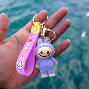Original Labubu, Labubu Mini, Custom Labubu Keychain, Porte Clè Labubu, Keychain Labubu, Clay Charm, Polymer Keychain, Labubu Charm, Labubu