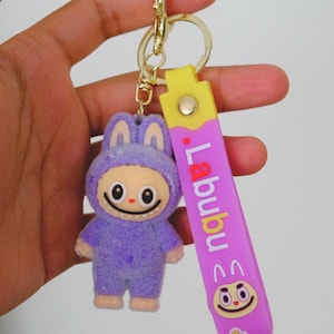Original Labubu, Labubu Mini, Custom Labubu Keychain, Porte Clè Labubu, Keychain Labubu, Clay Charm, Polymer Keychain, Labubu Charm, Labubu