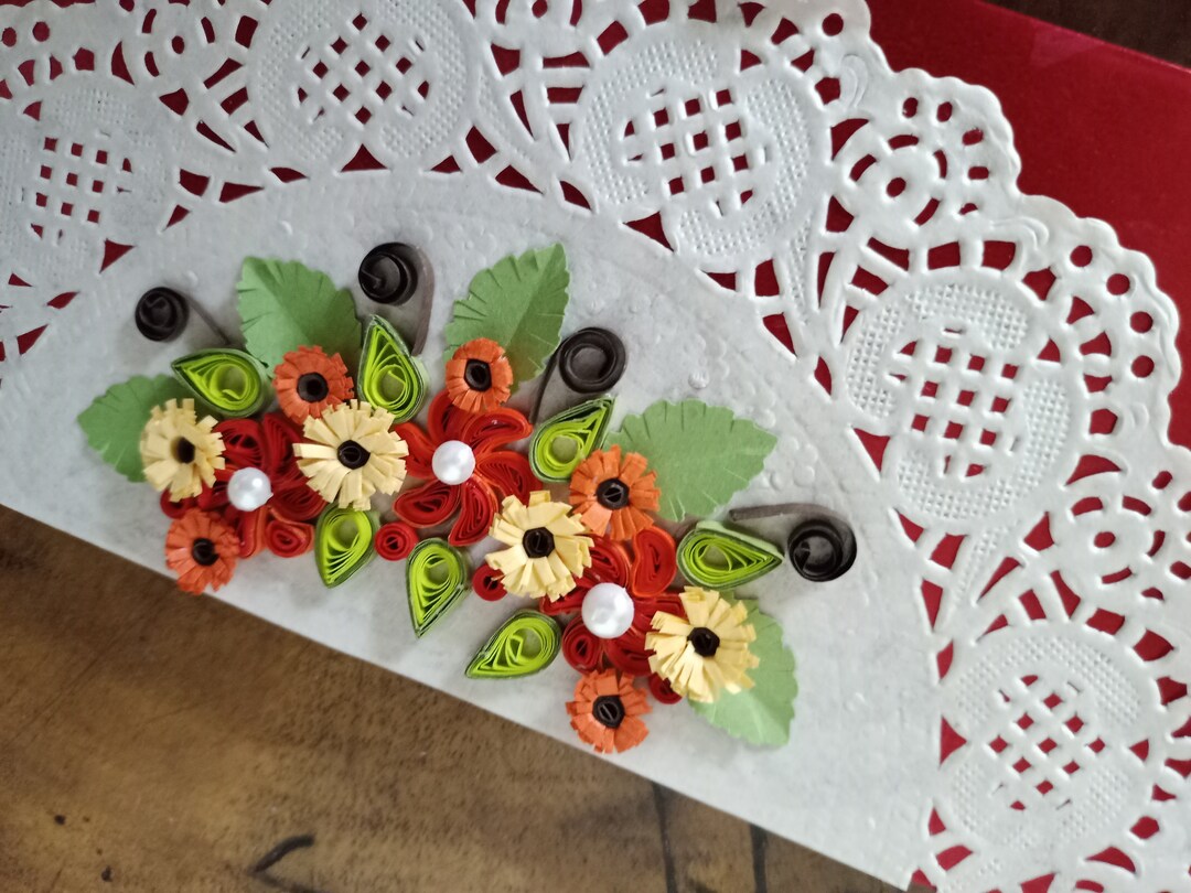 Paper Quilled Envelopes/invitation Envelope/ Letter Envelope/ Etsy