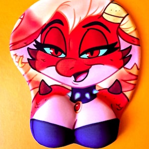Furry Style Easter Bunny Mousepad + Postcard Print