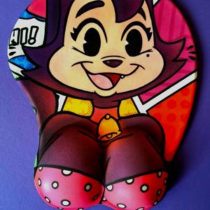 Furry Style Easter Bunny Mousepad + Postcard Print