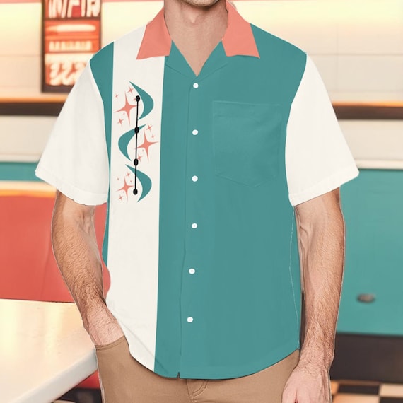 50s 60s ボーリングシャツ service bowling shirts 50s 60s 50年代 60年代 半袖 オープンカラーシャツ 黄色