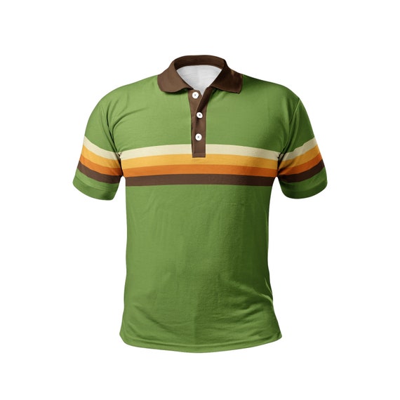 Mens lime green golf shirts sales