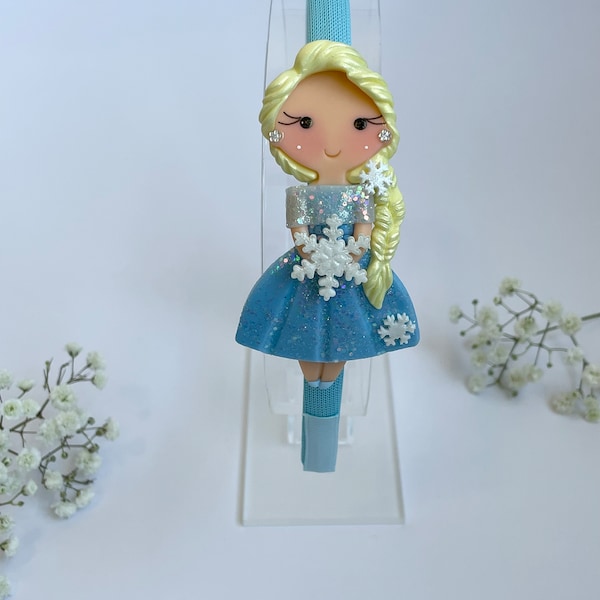 Princess Elsa Headband-Frozen Snow Queen Elsa-Frozen Headband -  Easter  gift - Hair Accessories for Children - Princess dress.