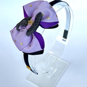 Witch&#39;s hat headband | Witch accessory | Halloween bow | Costume Witch | Halloween Headband|  Halloween costumes | Witch headband | Trick .