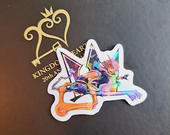 KINGDOM HEARTS III ウォールステッカー ソラ クラウン キングダム
