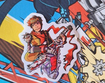 Chai from Hi-Fi Rush Sticker