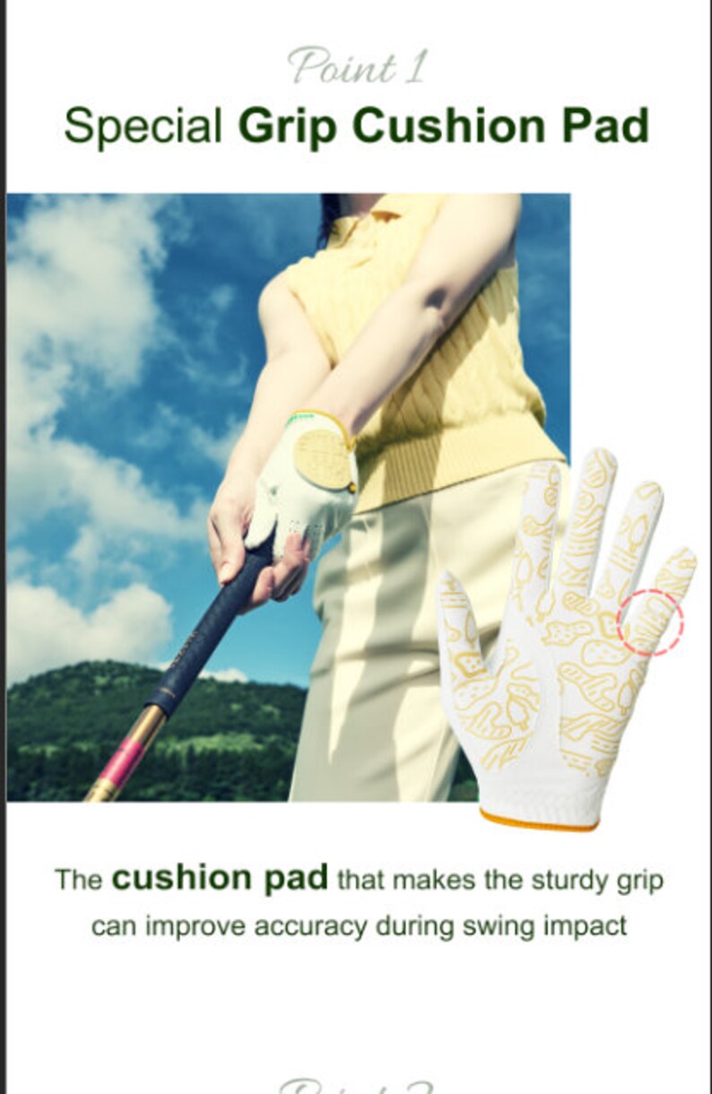 Glove for Golf