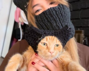 Matching balaclavas “Cat”