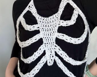 top/vest SKELETON