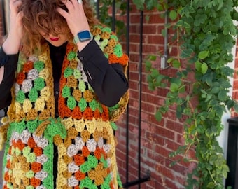 crochet vest HUGGE