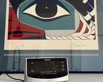Vintage Sony Dream Machine AM/FM Radio Digital Alarm Clock Model