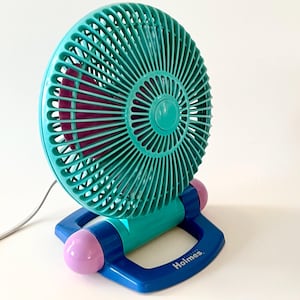 Vintage 90&#39;s Holmes Desk Fan, Dorm Decor