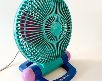 Vintage 90&#39;s Holmes Desk Fan, Dorm Decor
