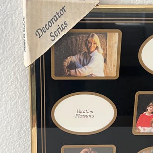 Vintage 80's Gold Toned Wall Frame, Vintage Decor - Etsy