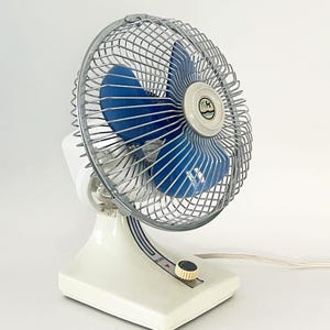 Vintage 80s KH Small Fan, Works Great