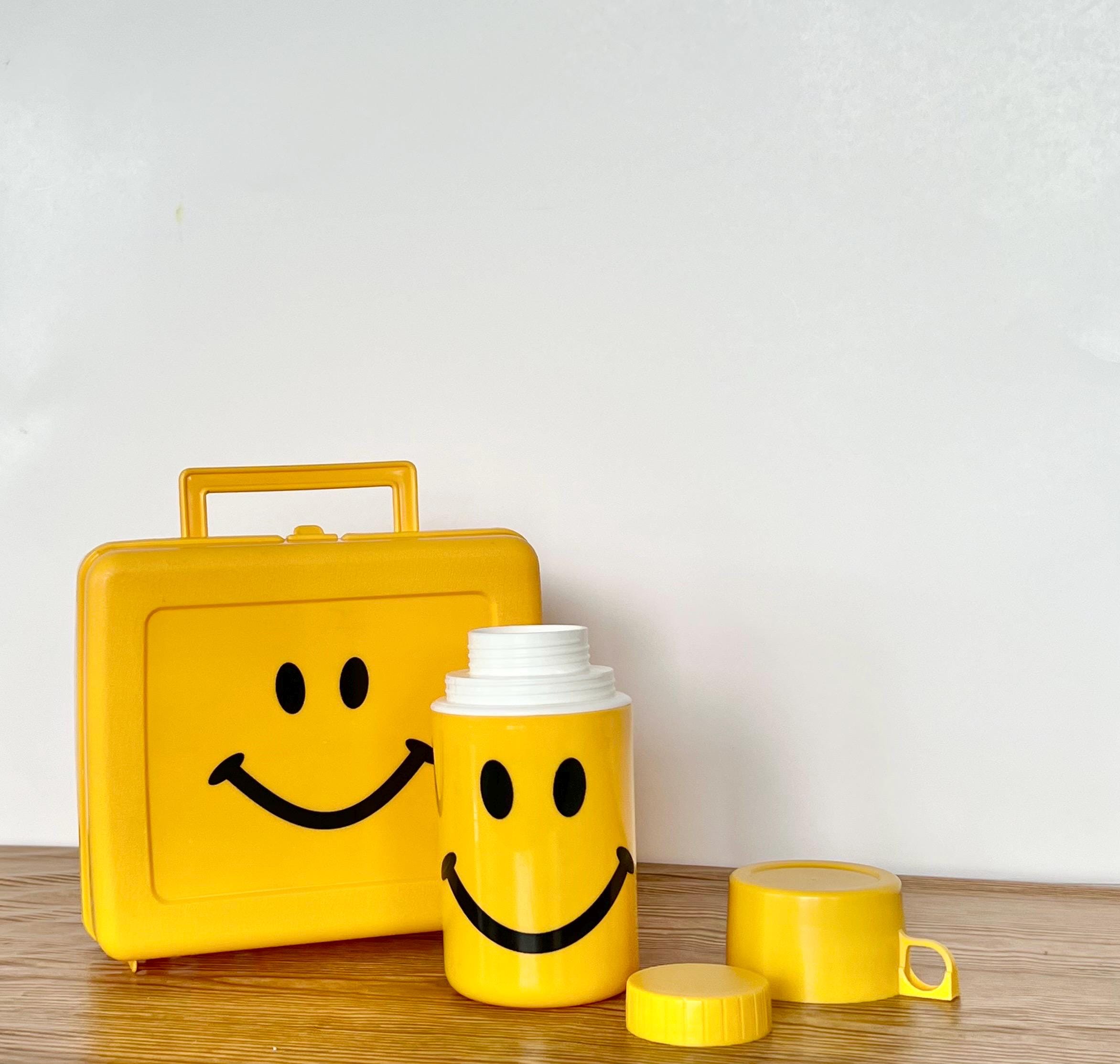 Smiley Face Lunch Box - Etsy