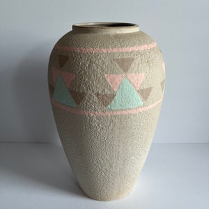 Vintage Haeger Art Deco Southwestern/Santa Fe Style Vase/Unique Holiday Gifts