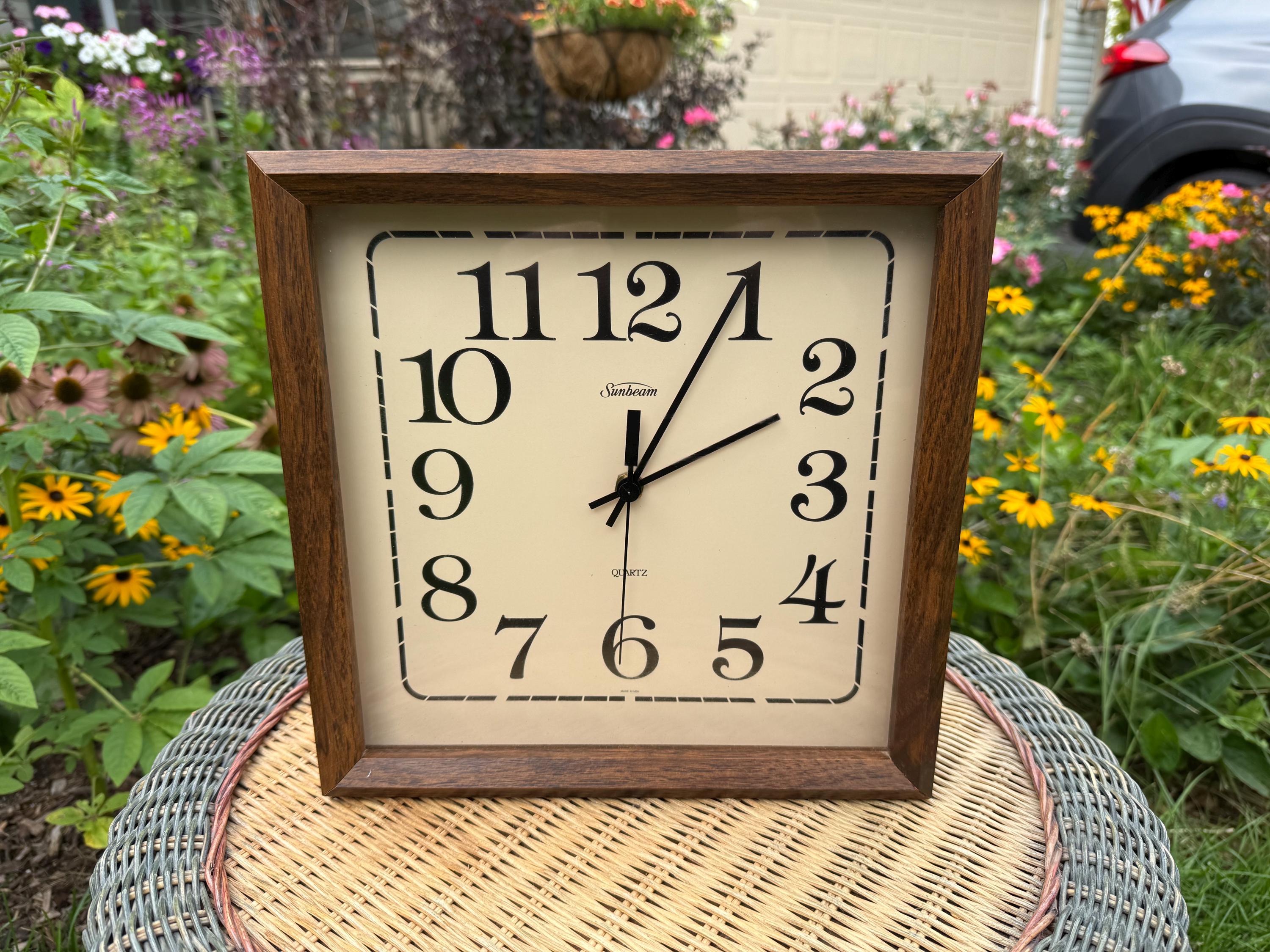 インテリア小物 80's TOYOTA CRESA wall clock レトロポップ