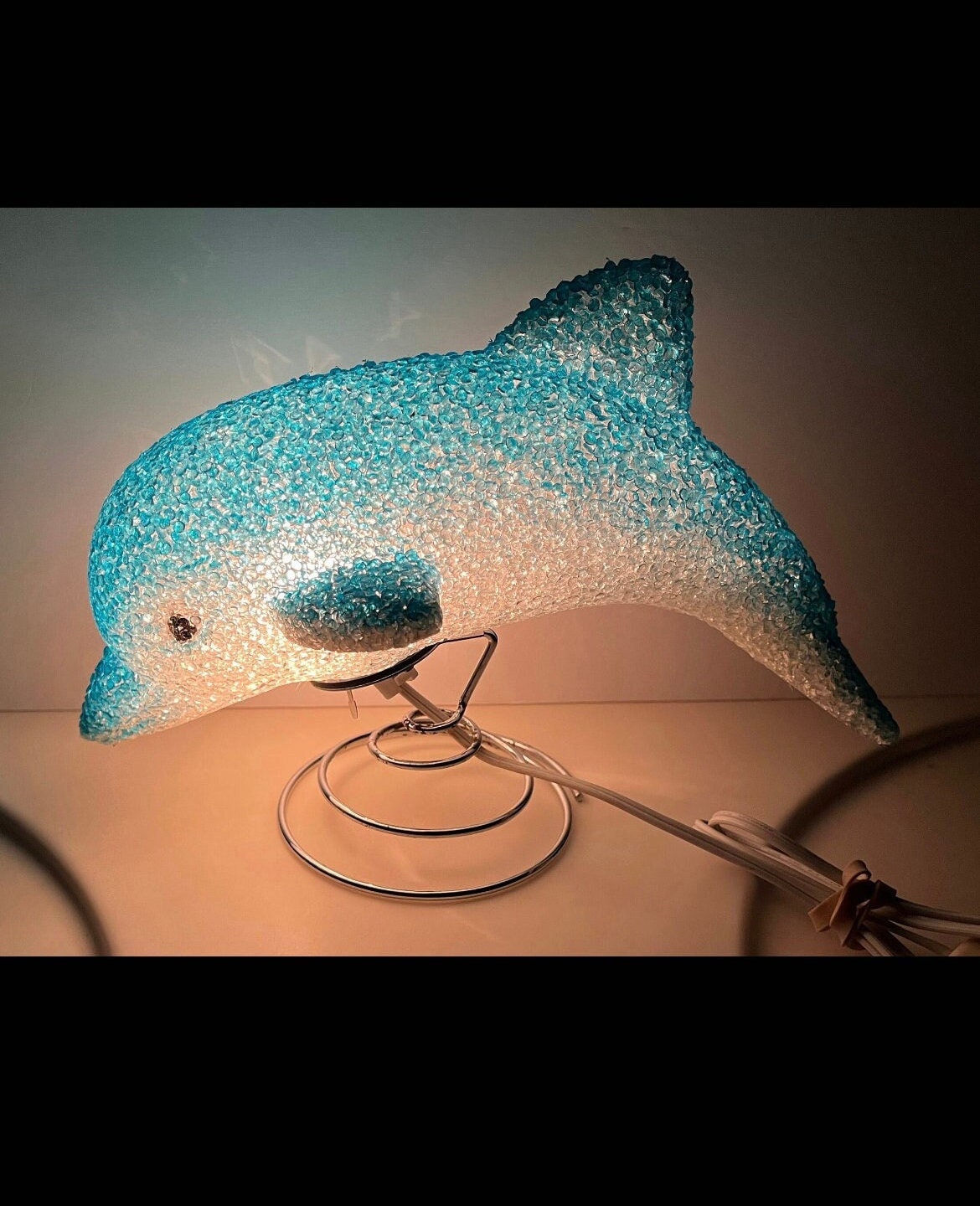 Vintage 90's Dolphin Table/night Light - Etsy Vintage 90's Dolphin Table/night Light - Etsy